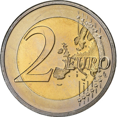 Zypern,
2 Euro,
10 years euro