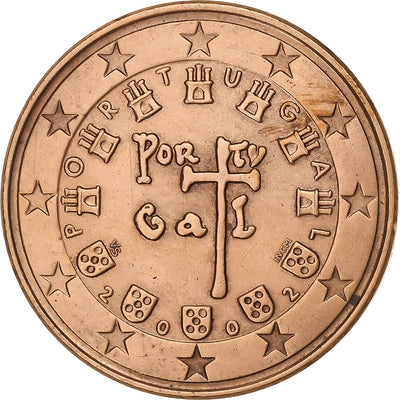 Portugal,
5 Euro Cent,
2002