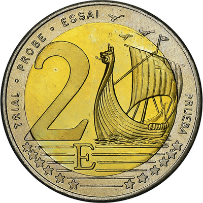 Dänemark,
Margrethe II,
2 Euro