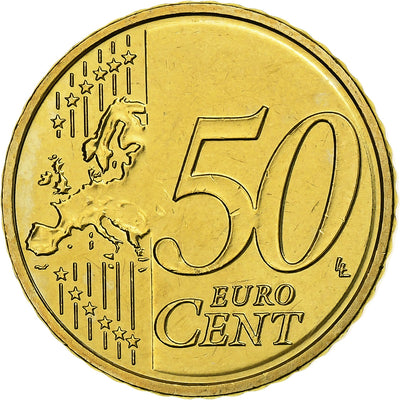Latvia,
50 Euro Cent,
BU