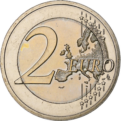 Luxemburg,
2 Euro,
Jean de Luxembourg - Lieutenant-Représentant