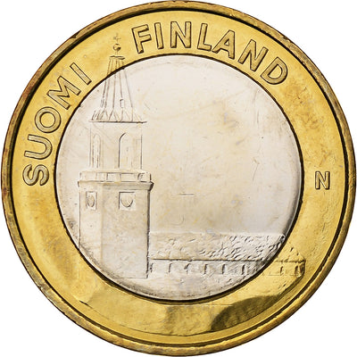 Finnland,
5 Euro,
Turku Cathedral