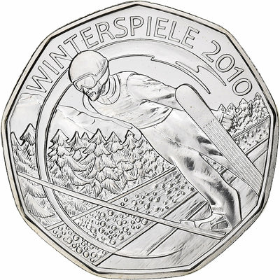 Österreich,
5 Euros,
Winterspiele