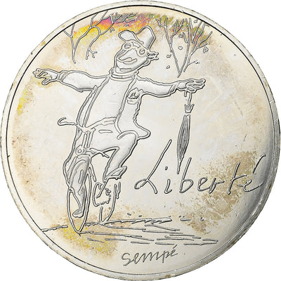 Frankreich,
10 Euro,
Sempé - Automne - Liberté