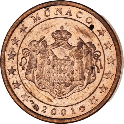 Monaco, 
            
               Rainier III, 
            
               Euro Cent