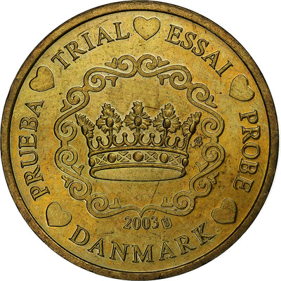 Dänemark, 
            
               50 Euro Cent, 
            
               unofficial private coin