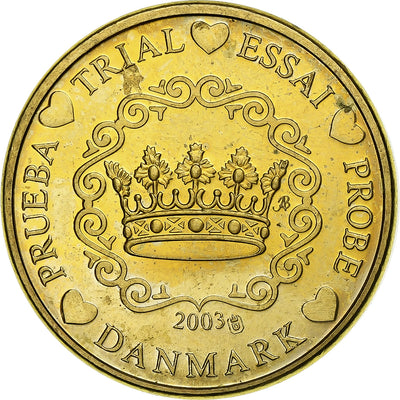 Dänemark, 
            
               20 Euro Cent, 
            
               unofficial private coin