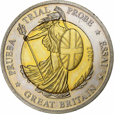 Großbritannien, 
            
               2 Euro, 
            
               unofficial private coin