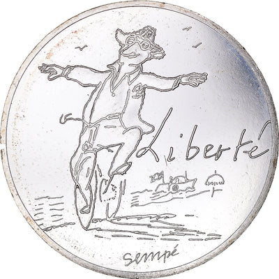 Frankreich, 
            
               Sempé - Liberté, 
            
               10 Euro