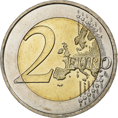 Frankreich, 
            
               2 Euro, 
            
               Construction de la paix