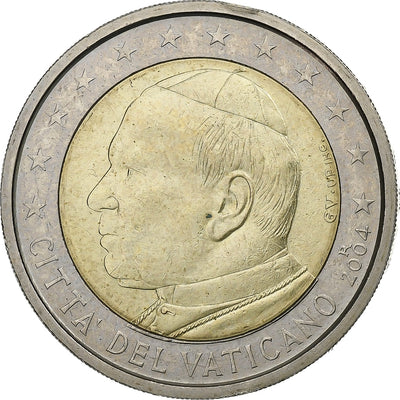 Vatikanstadt, 
            
               John Paul II, 
            
               2 Euro