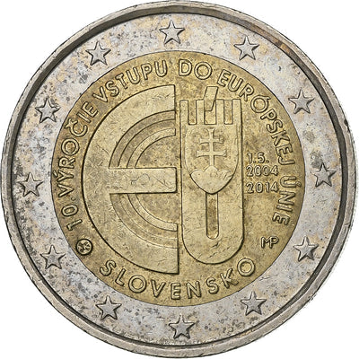 Slowakei, 
            
               2 Euro, 
            
               2014