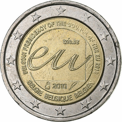 Belgien, 
            
               2 Euro, 
            
               2010