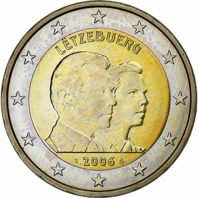 Luxemburg, 
            
               2 Euro, 
            
               Grand Duc Guillaume