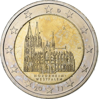 Bundesrepublik Deutschland, 
            
               2 Euro, 
            
               Cologne