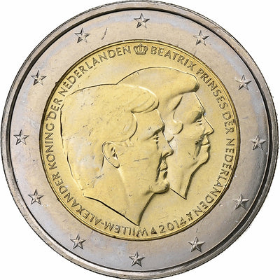 Niederlande, 
            
               2 Euro, 
            
               2014