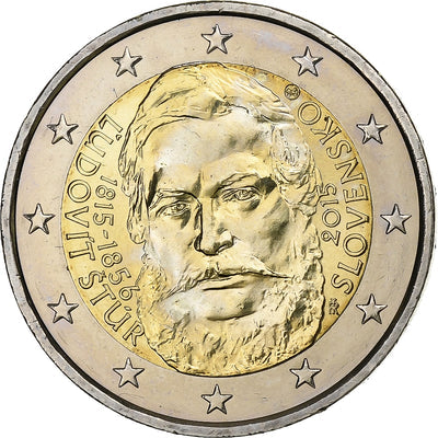 Slowakei, 
            
               2 Euro, 
            
               2015