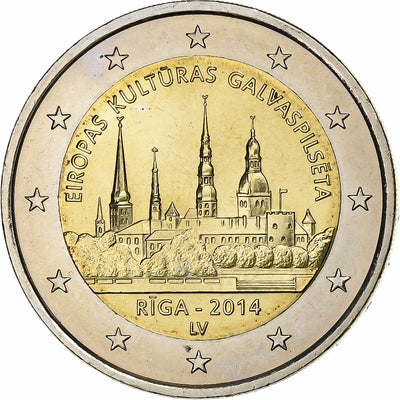 Latvia, 
            
               2 Euro, 
            
               2014