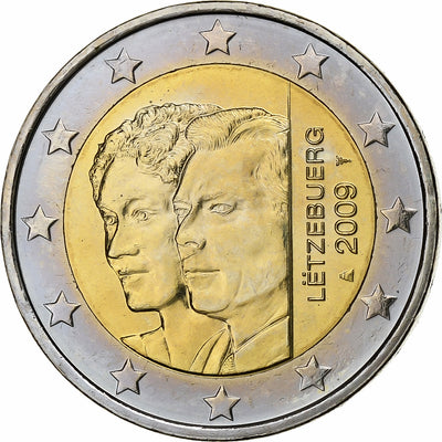 Luxemburg, 
            
               Henri, 
            
               2 Euro