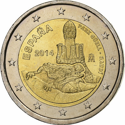 Spanien, 
            
               2 Euro, 
            
               2014