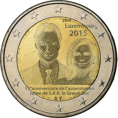 Luxemburg, 
            
               2 Euro, 
            
               2015