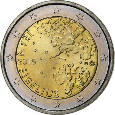 Finnland, 
            
               2 Euro, 
            
               Jean Sibelius