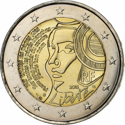 Frankreich, 
            
               2 Euro, 
            
               2015