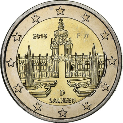 Deutschland, 
            
               2 Euro, 
            
               2016