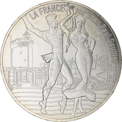 Frankreich, 
            
               10 Euro, 
            
               Jean-Paul Gaultier (Roussillon dansant)