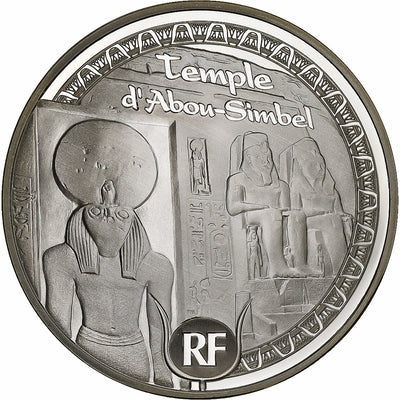 Frankreich, 
            
               10 Euro, 
            
               Temple d'Abou-Simbel