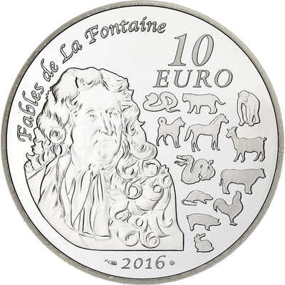 Frankreich, 
            
               10 Euro, 
            
               Année du Singe