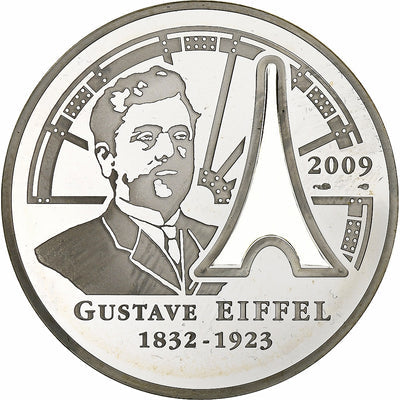 Frankreich, 
            
               10 Euro, 
            
               Gustave Eiffel