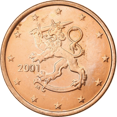 Finnland, 
            
               5 Euro Cent, 
            
               2001