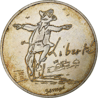 Frankreich, 
            
               10 Euro, 
            
               Sempé Liberté Été