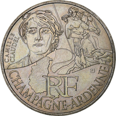 Frankreich, 
            
               10 Euro, 
            
               Champagne-Ardenne