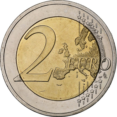 Zypern, 
            
               2 Euro, 
            
               30 Years of European Union Flag