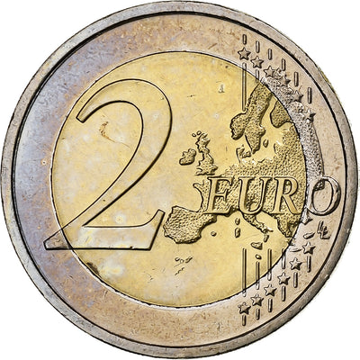 Ireland, 
            
               2 Euro, 
            
               30 Years of European Union Flag