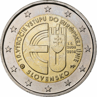 Slowakei, 
            
               2 Euro, 
            
               European Union