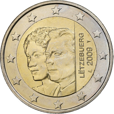 Luxemburg, 
            
               2 Euro, 
            
               Henri I Accession of Charlotte