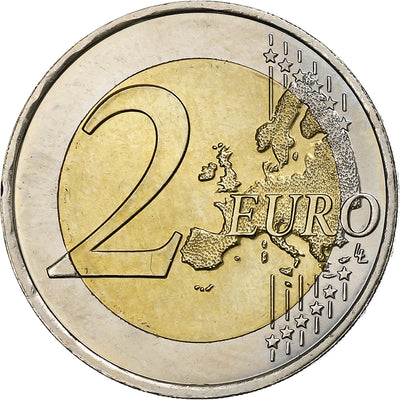 Luxemburg, 
            
               2 Euro, 
            
               Henri I Palais Grand-Ducal