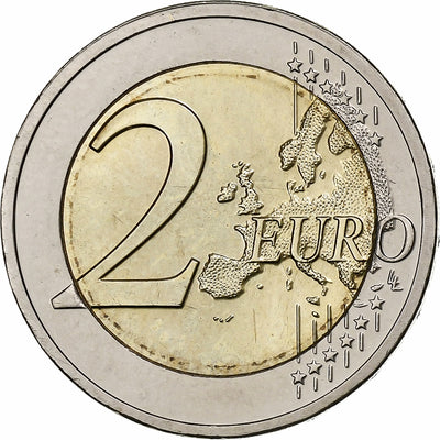 Luxemburg, 
            
               2 Euro, 
            
               Henri I Golden Jubilee