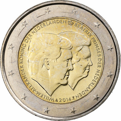 Niederlande, 
            
               2 Euro, 
            
               Willem-Alexander Accession