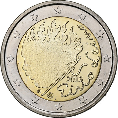 Finnland, 
            
               2 Euro, 
            
               Eino Leino