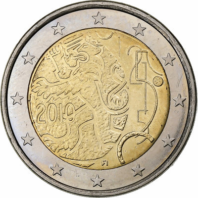 Finnland, 
            
               2 Euro, 
            
               Rahapaja - Mark