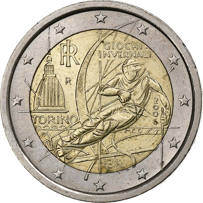 Italien, 
            
               2 Euro, 
            
               2006 Winter Olympics - Turin