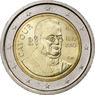 Italien, 
            
               2 Euro, 
            
               Count of Cavour