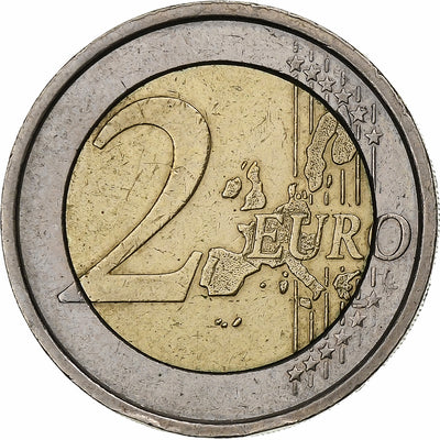 Italien, 
            
               2 Euro, 
            
               Raffaello of Dante Alighieri