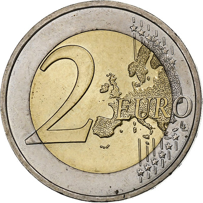 Frankreich, 
            
               2 Euro, 
            
               10 Years of EMU