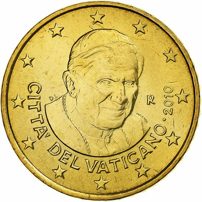 Vatikanstadt, 
            
               50 Euro Cent, 
            
               2010