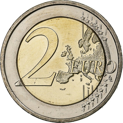 Ireland, 
            
               2 Euro, 
            
               Centenary of the 1st. Meeting of Dail Eireann